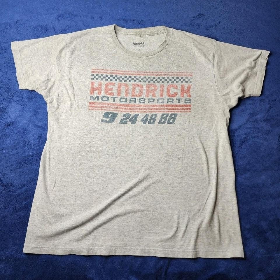 Hendrick Motorsports Racing Tee With Faded Graphics Racing Xl